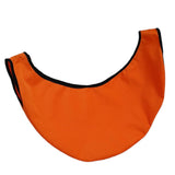 Maxbell Bowling Ball Microfiber Deluxe Black See Saw Cleaner Towel Carrier Orange