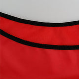 Maxbell Bowling Ball Microfiber Deluxe Black See Saw Cleaner Towel Carrier Red