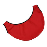 Maxbell Bowling Ball Microfiber Deluxe Black See Saw Cleaner Towel Carrier Red