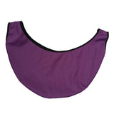 Maxbell Bowling Ball Microfiber Deluxe Black See Saw Cleaner Towel Carrier Purple