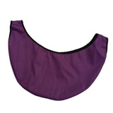 Maxbell Bowling Ball Microfiber Deluxe Black See Saw Cleaner Towel Carrier Purple