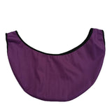 Maxbell Bowling Ball Microfiber Deluxe Black See Saw Cleaner Towel Carrier Purple