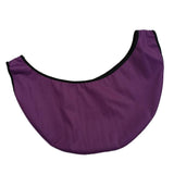 Maxbell Bowling Ball Microfiber Deluxe Black See Saw Cleaner Towel Carrier Purple