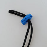 Maxbell 10pcs Bungee Cord Lock End Spring Stop Toggle Stoppers Blue