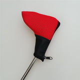 Maxbell Mesh Golf Headcovers Golf Club Putter Head Covers with Zipper Close  Red