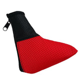 Maxbell Mesh Golf Headcovers Golf Club Putter Head Covers with Zipper Close  Red