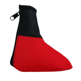 Maxbell Mesh Golf Headcovers Golf Club Putter Head Covers with Zipper Close  Red