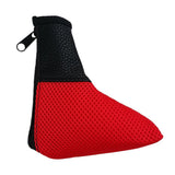 Maxbell Mesh Golf Headcovers Golf Club Putter Head Covers with Zipper Close  Red