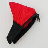 Maxbell Mesh Golf Headcovers Golf Club Putter Head Covers with Zipper Close  Red