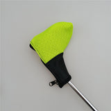 Maxbell Mesh Golf Headcovers Golf Club Putter Head Covers with Zipper Close  Yellow