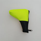 Maxbell Mesh Golf Headcovers Golf Club Putter Head Covers with Zipper Close  Yellow