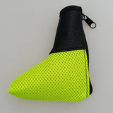 Maxbell Mesh Golf Headcovers Golf Club Putter Head Covers with Zipper Close  Yellow