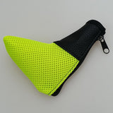 Maxbell Mesh Golf Headcovers Golf Club Putter Head Covers with Zipper Close  Yellow