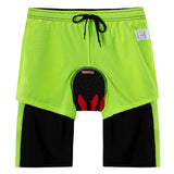 Maxbell Cycling Baggy Padded Shorts Riding Loose Fit Bicycle Short Half Pants XXXL