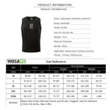 Maxbell Unisex Reflective Bike Cycling Windproof Vest Running Sports Undershirt L