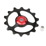 Maxbell Positive/Negative 14 Teeth Guide Wheel Rear Dial Wheel Guide Roller Black