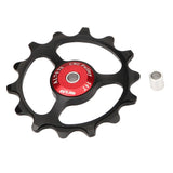 Maxbell Positive/Negative 14 Teeth Guide Wheel Rear Dial Wheel Guide Roller Black