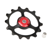 Maxbell Positive/Negative 14 Teeth Guide Wheel Rear Dial Wheel Guide Roller Black