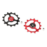 Maxbell Positive/Negative 14 Teeth Guide Wheel Rear Dial Wheel Guide Roller Black