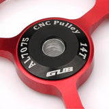 Maxbell Positive/Negative 14 Teeth Guide Wheel Rear Dial Wheel Guide Roller Black