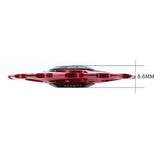 Maxbell MTB Road Bike Rear Dial Bearing Flywheel Hole Guide Wheel & Fixed Ring Red