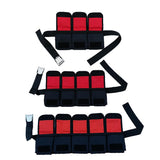 Maxbell Waterproof Scuba Weight Belt Snorkeling Belt Pouch with Buckles Pockets 3