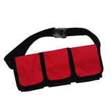 Maxbell Waterproof Scuba Weight Belt Snorkeling Belt Pouch with Buckles Pockets 3