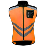Maxbell Light Reflective Windproof Jacket Vest Night Running Reflective Suits XL
