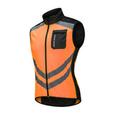 Maxbell Light Reflective Windproof Jacket Vest Night Running Reflective Suits XL