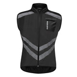 Maxbell Windproof Sleeveless Cycling Vest Reflective Safety Vest for Running XXXL