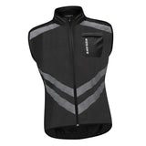 Maxbell Windproof Sleeveless Cycling Vest Reflective Safety Vest for Running XXL