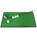 Maxbell Durable Golf Hitting Grass Mat Fairway Rough Surfaces Putting Grass Pad