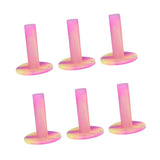 Maxbell 6 Pieces Rubber Golf Tee Golf Driving Range Practice Tee Holder 65mm