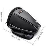 Maxbell Waterproof Motorcycle Saddle Bag Seat Tail Pouch, Reflective Strip