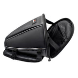 Maxbell Waterproof Motorcycle Saddle Bag Seat Tail Pouch, Reflective Strip