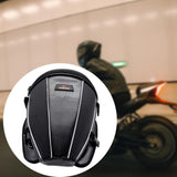 Maxbell Waterproof Motorcycle Saddle Bag Seat Tail Pouch, Reflective Strip
