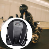 Maxbell Waterproof Motorcycle Saddle Bag Seat Tail Pouch, Reflective Strip