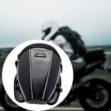 Maxbell Waterproof Motorcycle Saddle Bag Seat Tail Pouch, Reflective Strip