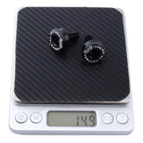 Maxbell 2 Pieces 7075 Aluminum Alloy Bike Bottom Bracket Waterproof Screws Black