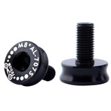 Maxbell 2 Pieces 7075 Aluminum Alloy Bike Bottom Bracket Waterproof Screws Black