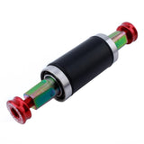 Maxbell 2 Pieces 7075 Aluminum Alloy Bike Bottom Bracket Waterproof Screws Red