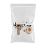 Maxbell 2 Pieces 7075 Aluminum Alloy Bike Bottom Bracket Waterproof Screws Golden