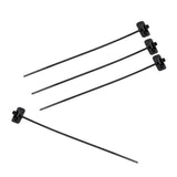 Maxbell 4 Pack Mountain Bike Bicycle Self-Lock Cable Tie Brake Gear Cable Guide Clip