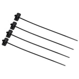 Maxbell 4 Pack Mountain Bike Bicycle Self-Lock Cable Tie Brake Gear Cable Guide Clip