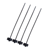 Maxbell 4 Pack Mountain Bike Bicycle Self-Lock Cable Tie Brake Gear Cable Guide Clip