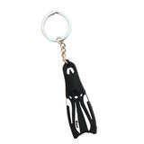 Maxbell Novelty Mini Dive Fins Flippers Key Chain Holder Keyring Keychain  White