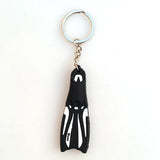 Maxbell Novelty Mini Dive Fins Flippers Key Chain Holder Keyring Keychain  White