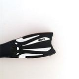 Maxbell Novelty Mini Dive Fins Flippers Key Chain Holder Keyring Keychain  White