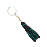 Maxbell Novelty Mini Dive Fins Flippers Key Chain Holder Keyring Keychain  Green