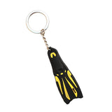 Maxbell Novelty Mini Dive Fins Flippers Key Chain Holder Keyring Keychain  Yellow